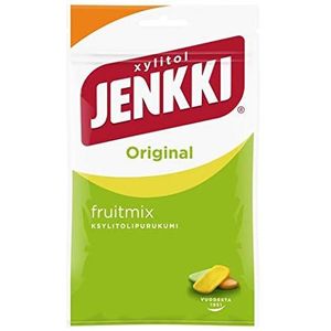 Cloetta Jenkki Xylitol Fruit mix Kauwgom 1 pak of 100g