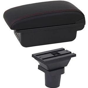 Auto Armsteun Opbergdoos Voor VW Voor UP Auto Armsteun Doos Middenconsole Opbergdoos USB Auto Armsteun Doos Accessoire Armsteun Opbergdoos(B2 3 USB)