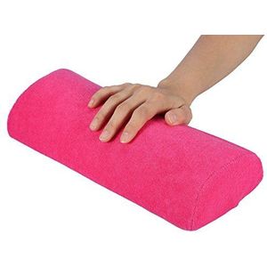 Manicuregereedschap, handkussen, professionele sponshouder, zachte schokdemper, 10 kleuren (roze)