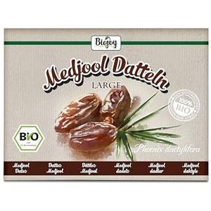 Biojoy Bio-Medjool dadels uit Israël, (5 kg) natuurlijk, vrij van zwavel & ongezoet