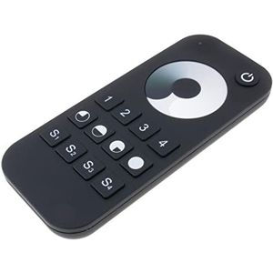 Elegance LED 4-Zone Afstandsbediening Touch 2,4GHz zwart voor enkelkleurige LED-strips 2-Pin