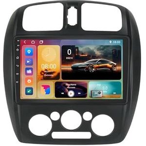 Android 15 GPS Navigation Stereo voor Mazda 323 HAIMA FREEMA 9 Inch 2 Din Car Stereo Radio met CarPlay AHD Omgekeerd beeld Bedieningselementen op het stuur(H8 8G+256G)