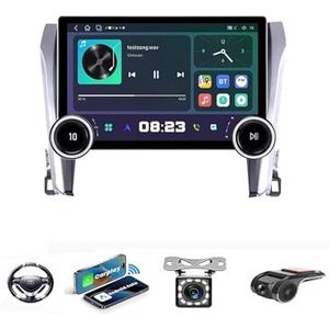 Android 13 Car Stereo Voor Toyota Camry 2015-2018 Auto Navigatie In-Dash Car Audio Receiver Support CarPlay Android Auto/FM AM Radio/Voice Control/Handsfree(YD50S 8G+256G)