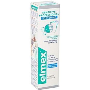 Elmex 6 x tandpasta Sensitive Professional Whitening voor gevoelige tanden - 75 ml