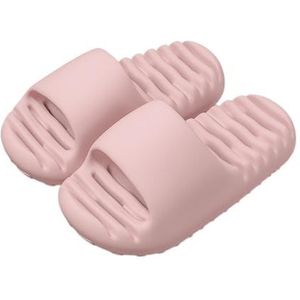 Sandalen, Zomer Binnenhuis Badkamer Sandalen Pantoffels Dames Doucheschoenen(Pink,41 EU)