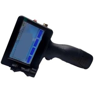 Draagbare handheld inkjetprinter Productiedatum Barcode Label Codeermachine Batchnummer QR Permanent sneldrogend(1PC Inkjet printer)