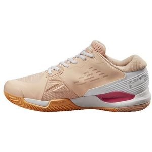 Wilson Rush Pro Ace Clay tennisschoen voor dames, Perzik Parfait Witte Mandarijn, 39 EU