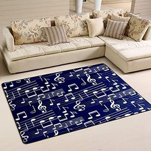 Vloerkleed 100 x 150 cm, marineblauw flanellen mat tapijt waterabsorberend woonkamertapijt, antislip vloerkleed, voor achtertuin, woonkamer