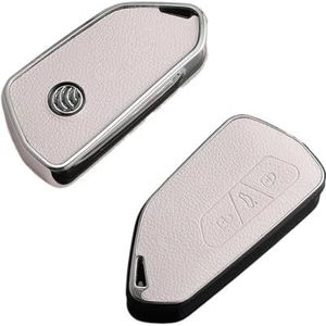 Autosleutel beschermhoes Voor Golf 8 ID.3 ID.4 MK4 MK8 2022 2021 GTI R TPU Leren Auto Afstandsbediening Sleutelhoesje Fob Cover Houder Shell Accessoires Sleutel Shell(4)