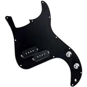 Upgrade voorbedrade bas slagplaat configuratie zwarte pickup voor basgitaar Elektrische Gitaar Voorbedrade (Color : 02)