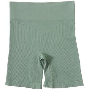 Ijszijde broeken, katoenen broeken, naadloze damesbroeken, kant for veiligheidsbroeken, zomer dames for veiligheidsbroeken (Color : Style3 green, Size : M)