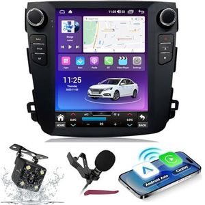 Android 14 Autoradio Navi voor M-itsubishi Outlander (2005-2011) 9.7 ""Verticale scherm multimediaspeler met draadloze carplay GPS-navigatie Bluetooth 5.0 HIFI FM-radio 5G-WiFi SWC,M200s