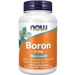 Now Foods - Boron - 3 mg - 250 Capsules