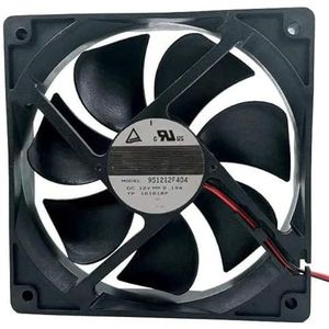 LMNCBVYA 9S1212F404 DC 12V 0.19A 120mm Chassis Fan - 2-Wire Design for Efficient Airflow