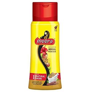 Meera Kruiden Haarwas Poeder 11 Natuurlijke Kruiden - 120g