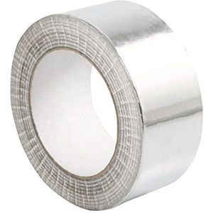 STERR - Aluminium tape Aluminiumfolie tape zilver 50 mm X 50 m