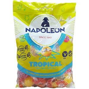 NAPOLEON Tropical Fruity Sweet Candy Balls Vegan GlutenFree 130 g