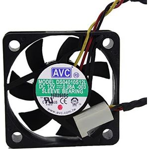 4010 4cm fan DS04010S12L DC12V 0.08A 3-wire cooling fan