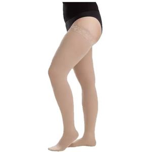 Compressiekousen a-g Juzo Soft 2002 Gr.III KKL.2 bosbessen gesloten teen, Blaubessen