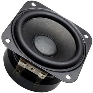 XAGMODSHN 1Pc 70x70mm 2.75Inch 4Ohm 15W Bass Woofer 70mm Subwoofer voor Geluid Liefhebbers Zwart
