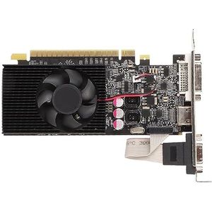 Kufoo GT730 2GB DDR3 64bit grafische kaart 2560 x 1600 resolutie PCI Express 2.0 16X Gaming Videokaart met hoge efficiëntie koelventilator voor computerchassis