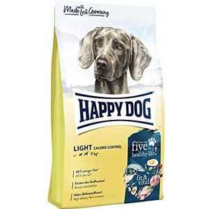Happy Dog 60771 - Supreme fit & vital Light Adult - Droog hondenvoer met een laag vetgehalte - inhoud 12 kg, Bruin