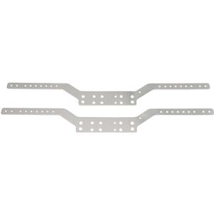 For MN model nieuwe MN98 MN99S afstandsbediening auto-onderdelen metalen upgrade aluminium balk auto balk(Silver)