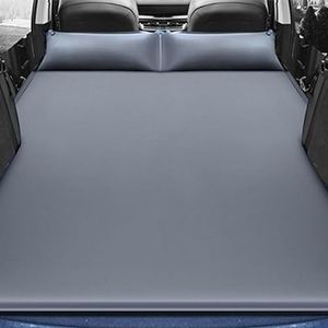 Auto opblaasbaar bed,voor Tesla Model 3 2018 2019,dat is zacht,duurzaam auto opblaasbaar luchtbed camping luchtbedden,D-Grey