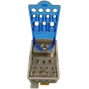 Schakelpaneel verdeeldoos klemblok UKK80A UKK125A UKK160A UKK250A UKK400A UKK500A 1 ingang 1 uitgang DIN-rail kabelconnector UKK-400A