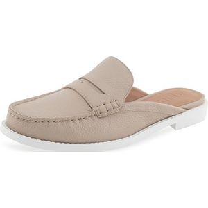 Aerosoles Dames Salome Pantoffels, Steenkleurig generfd leer, 41 EU