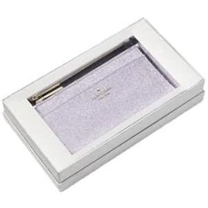 Kate Spade New York Tinsel Glitter Boxed Grote Slanke Kaarthouder, Lila Frost, Tinsel Glitter Kaarthouder Large