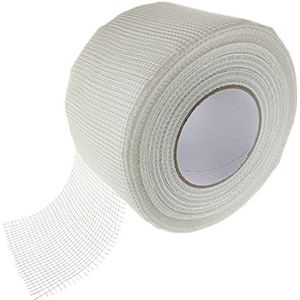 Lumonic Joint Tape 90m voor Drywall & Rigips Zelfklevend I Weefselband 100mm breed van glasvezel I Mesh tape crack seal of joint corner strip Rigips