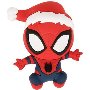 Spider-Man Kerstman Hoed 3D Foam Magneet