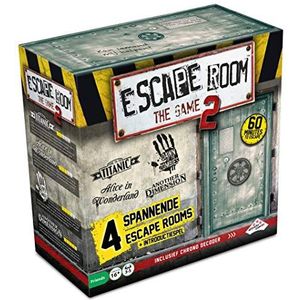 Escape Room The Game 2 - Spannend bordspel voor 3-5 spelers vanaf 16 jaar