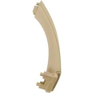 Voor Voor 3 Serie E90 E91 316 318 320 325 328 Auto Binnenhandgreep Binnendeur Panel Pull Trim Cover Links Rechts Handgrepen Van Binnendeuren(Left Beige)