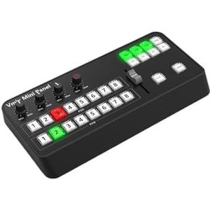 Video Vmix Mini Switcher Bedieningspaneel MIDI2.0 Video-opname Schakelbord Ondersteuning Naadloze Schakeling