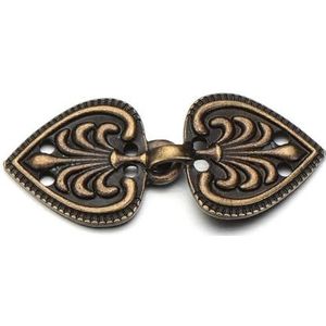 Shirt Cinch Swirl Clip Cape Clips, Sjaal- en cardiganclips for dames meisjes, 3-pack, veelkleurig(1-antique Bronze)