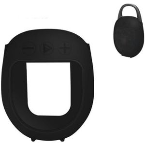 Luidspreker beschermhoes voor CLIP 5 Siliconen beschermhoes voor CLIP5 Speaker Drop-proof Shockproof Soft Shell (zwart)