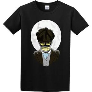 Men's by The Order of Bender Short Sleeve O Neck overhemden(Small)