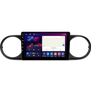 Android 13 GPS Navigation Stereo voor Toyota Tacoma N300 2015-2021 9 Inch 2 Din Auto Radio met CarPlay AHD Omgekeerd beeld Bedieningselementen op het stuur GPS navigatie(S4 4G+64G)