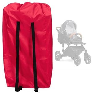 BOSREROY Gate Check wandelwagen tas, lichtgewicht dubbele/enkele kinderwagen luchthaven draagtas met duurzame schouderriem