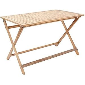 NATERIAL - Tuintafel Solis - klaptafel voor 2 tot 4 personen - 114 x 70 cm - inklapbaar - eettafel - buffettafel - houten tafel - acacia