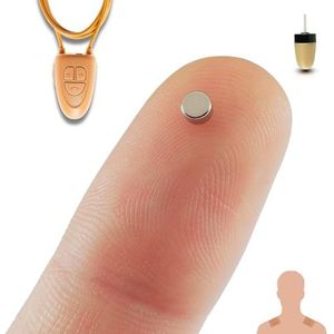 PingaOculto Spy Oortelefoon Bluetooth Spion Draadloze Oortjes Verborgen Mini Onzichtbaar Telefoon Microfoon en Kleefstrips - Oordopjes Draadloos Oortjes (Spy Oortelefoon Nano V4 + Vip Pro SuperMini)