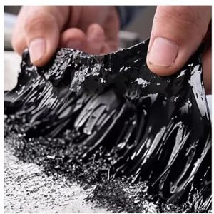 Asfaltplamuur asfaltscheurband, Zelfklevende waterdichte asfalt aluminiumfolie dakreparatietape zilver 1x(1-20) M(Silver-1.5mm,1x1M)