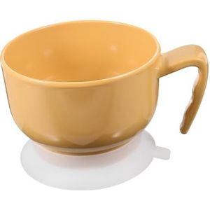 Spill Senior Servieskom Met Zuignap, Anti-mors En Anti-schudden Hulpmiddel Bij Het Eten For Ouderen Praktisch Zelf-etend Keukenhulpmiddel For Senioren En Gehandicapte Volwassenen(Yellow)