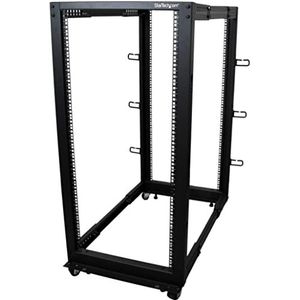 Startech - 4POSTRACK25U - Server Rack - 25U - In Diepte Verstelbaar - Open Frame