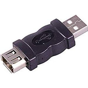 1 stuk USB 2.0 1394 aansluiting op USB A stekkeradapter 6-pins Female Firewire IEEE 1394 naar USB stekkeradapter converter