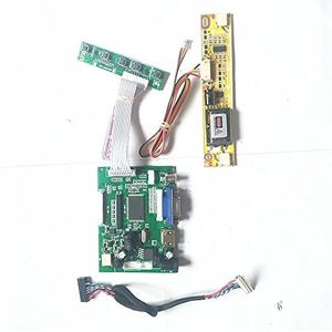 Fit M150XN07 V.1/V.2/V.3/V.5/V.9 20-pins LVDS 1024 * 768 2CCFL omvormer 2AV+HDMI-compatibel+VGA 15 LCD-controller (M150XN07 V.5)