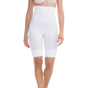 FarmaCell Shape 603 (Wit, L) Figuurvormende compressiebroek vrouwen boven de knie