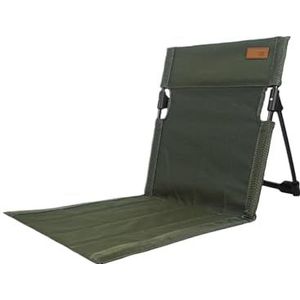 Opvouwbare campingstoel 600D Oxford-stof Opklapbare strandstoel Stadionzitkussen Bleacherstoelen Tuinpicknickbenodigdheden(Army green)